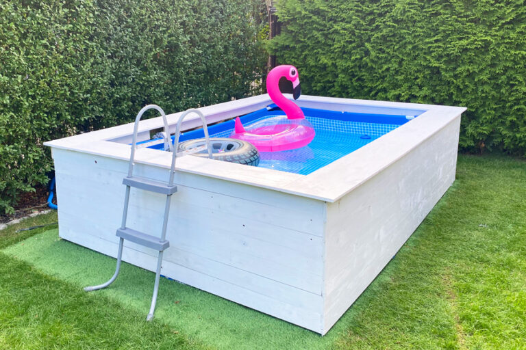 Aufstellpool verkleiden Ideen: Ästhetische Lösungen für eine harmonische Gartenlandschaft